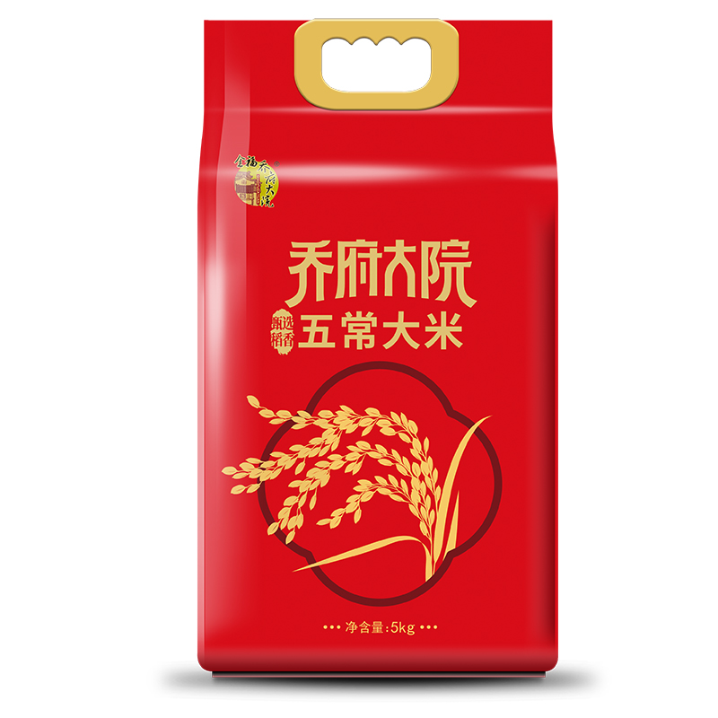 金福乔府大院 五常大米甄选稻香5kg