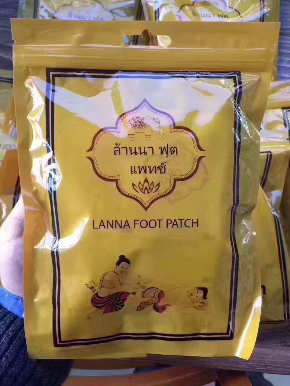 Thailand Lanna Lanna foot patch argy wormwood sleep Foot paste Dampness Moisture A package 10 stickin the Skin Care/Body/Essential oils , Foot Care , Foot Patch  category - from Buy2taobao.com to provide professional Taobao agent buy service