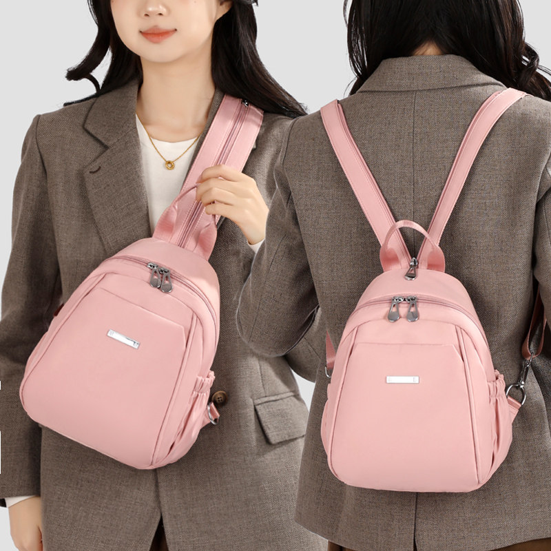 尼龙牛津布双肩包女士2026新款休闲旅游轻便百搭防泼水迷你小背包,箱包皮具/热销女包/男包,双肩背包,淘宝优惠券,粉丝福利购,淘宝优惠卷