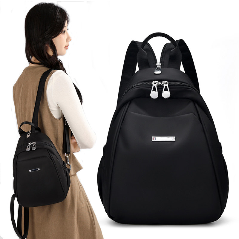 女士双肩小背包小型旅行轻便出游洋气贝壳双肩包通勤黑色双肩背包,箱包皮具/热销女包/男包,双肩背包,淘宝优惠券,粉丝福利购,淘宝优惠卷