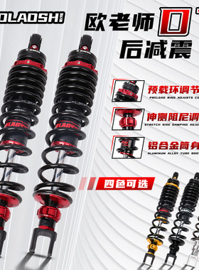 欧老师光阳赛艇250/300无极SR150GT升仕310M/350踏板摩托车后减震