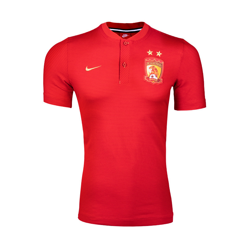 广州队官方球迷产品 俱乐部官方出队POLO 球队装备 橙红款在类目 运动/瑜伽/健身/球迷用品, 足球, 足球服中 - 来自Buy2taobao.com提供专业的淘宝代购服务