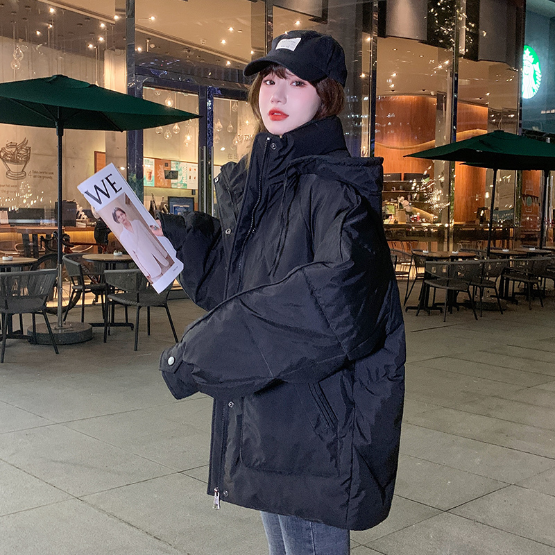 加厚面包服短款羽绒棉衣韩版