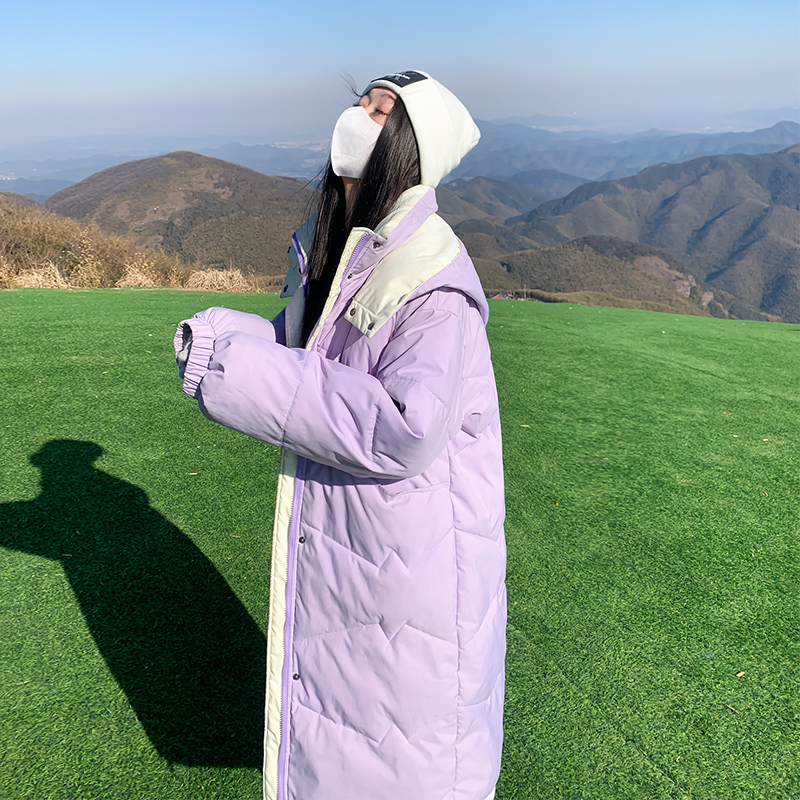 和锋金羽oversize外套定制配色紫