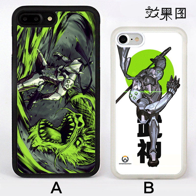 守望先锋源氏手机壳同人游戏适用于iPhone13/xr/14promax 小米12
