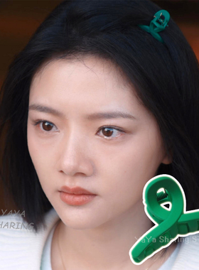 家事法庭秦睿任敏同款发夹简约糖果色侧边夹迷你小抓夹碎发夹发饰