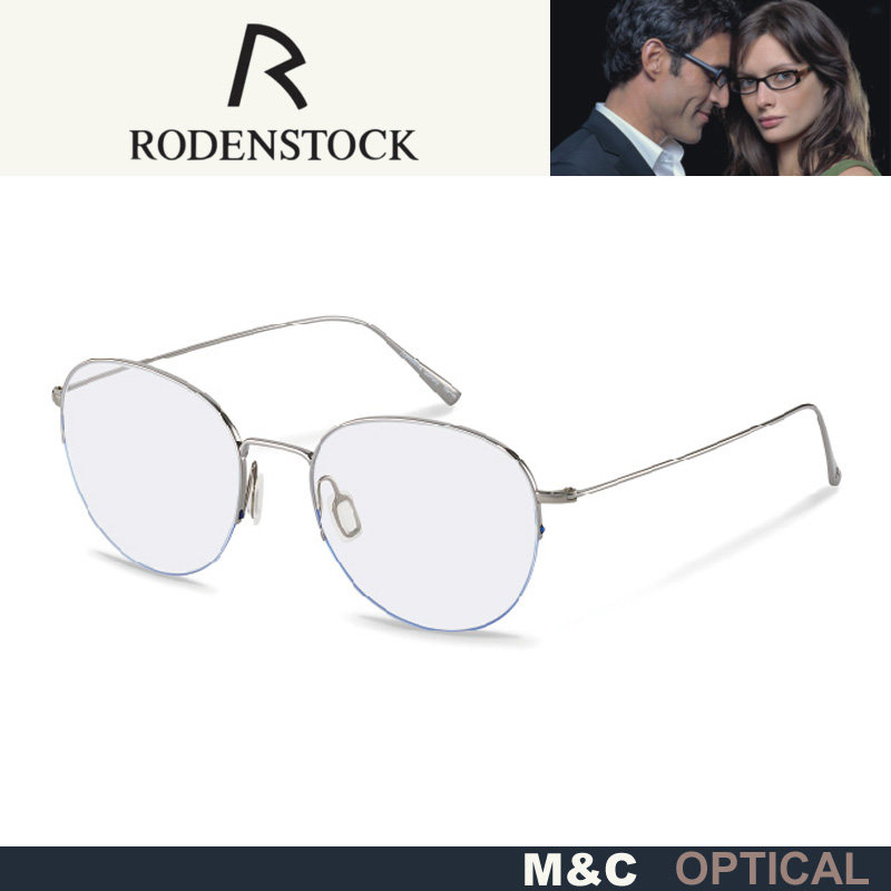 德国Rodenstock罗敦司得休闲钛材半框近视眼镜R7131 R7132 R7133