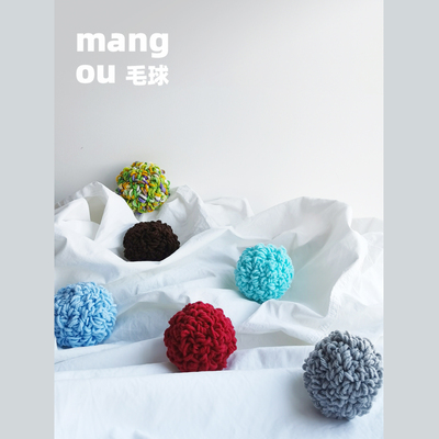 毛球手机支架毛线球不撞款