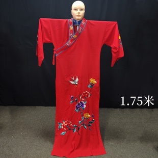 踩高跷服装高跷腿子新款中国风加长刺绣高跷衣服大秧歌演出服套装