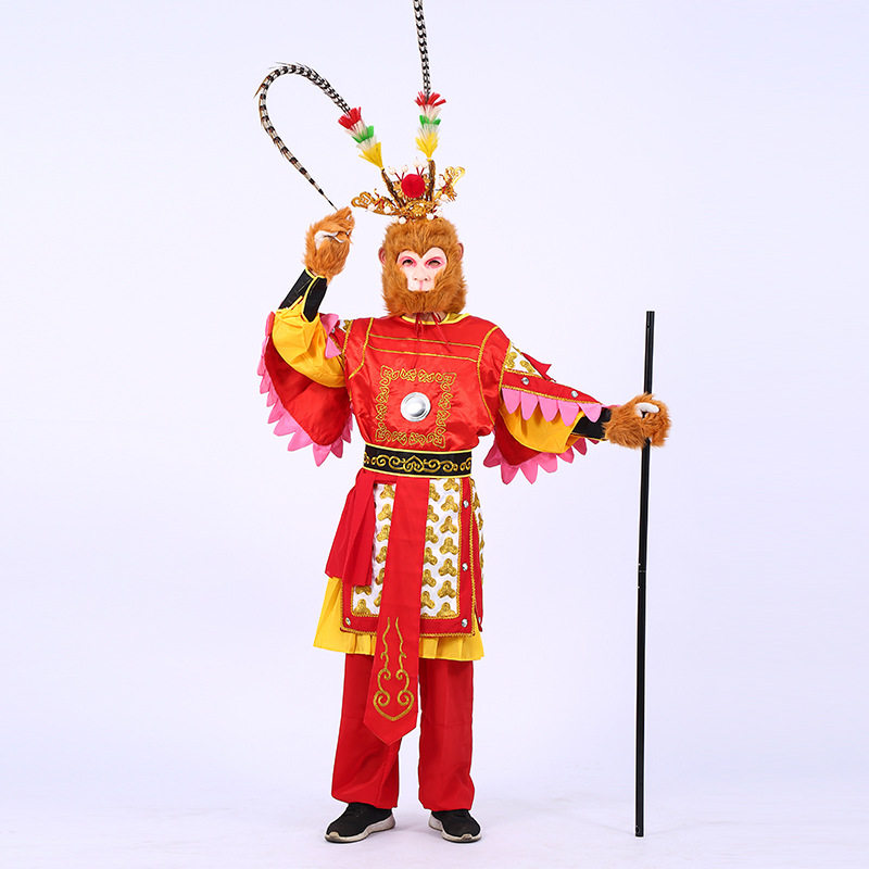 西游记服装齐天大圣孙悟空高端演出服全套美猴王成人猴哥服装道具
