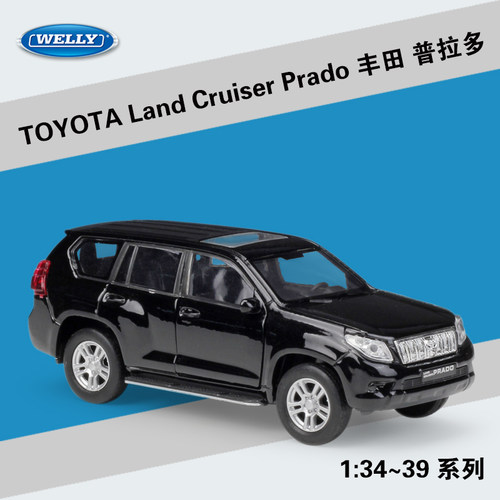 丰田suv仿真合金模型玩具越野车