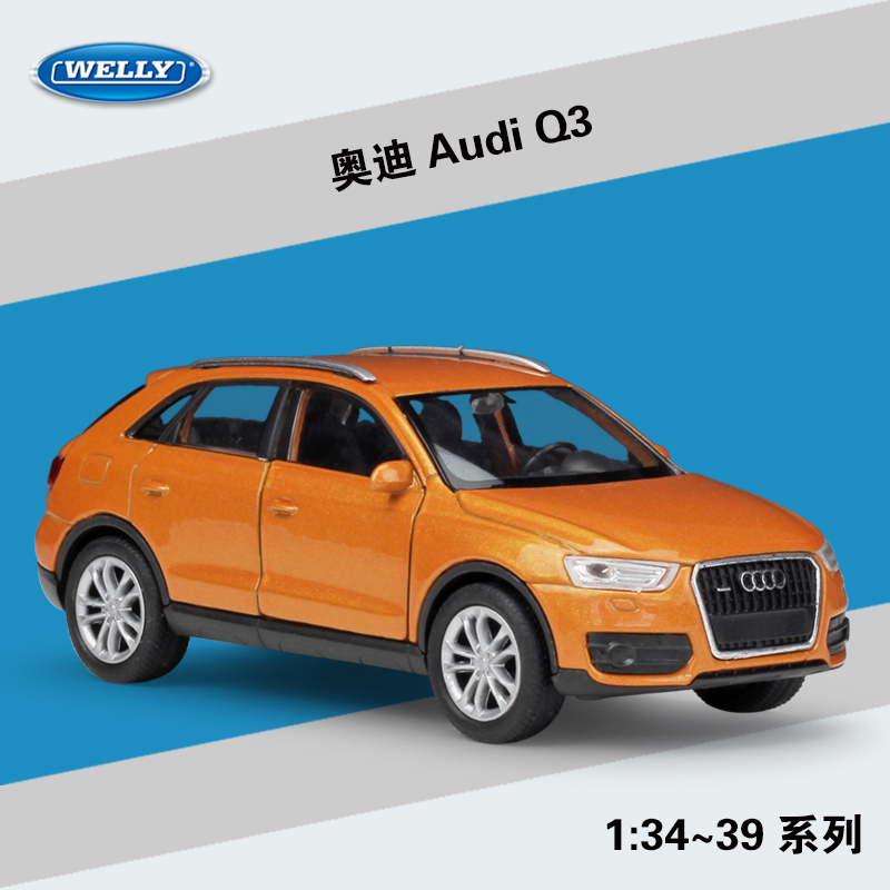 WELLY合金仿真汽车模型回力车