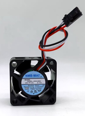 原装NMB 1608KL-05W-B59 24V 0.11A 4020 3线FANUC系统散热风扇