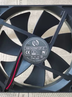 全新 HA1425M12F-Z 12V 0.36A 14025 14CM 机箱 电源电脑散热风扇