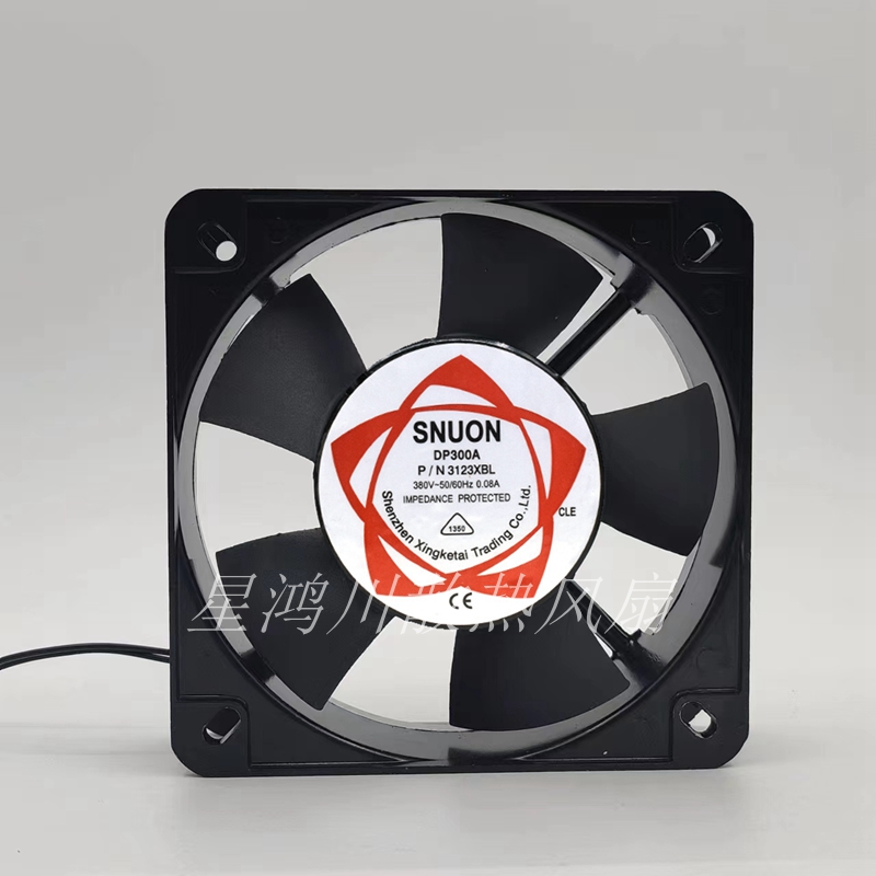 建准dp300a轴流风机 ac220 380v 0.14a13538机箱机柜散热13.5cm排