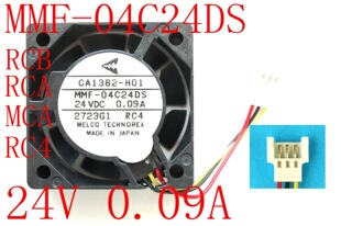 三菱24v系统三菱驱动器散热风扇MMF-04C24DS MCA/RCA/RCB/RC4