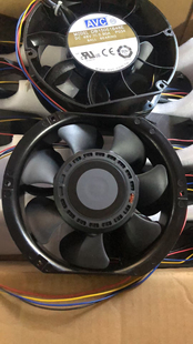 原装AVC DB15051B48E 48V 0.90A 17251 铝框机柜散热风扇4线
