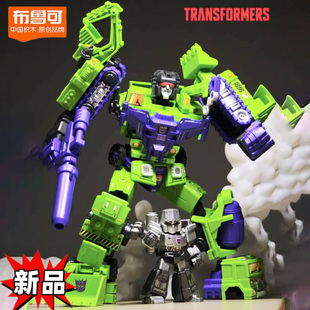 布鲁可变形金刚星辰版第三弹3代合体大力神载具盲盒拼装机器人