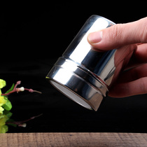 咖啡不锈钢器 可可粉精细网撒粉花式粉罐粉撒桶 撒粉筒 肉桂纱式