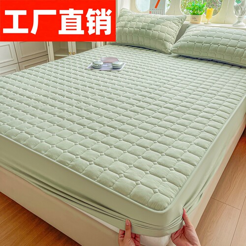 A类抗菌水洗棉床笠床垫套
