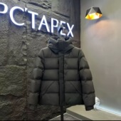 冬季 羽绒服玛雅黑武士情侣百搭休闲短款 连帽面包服加厚保暖男女