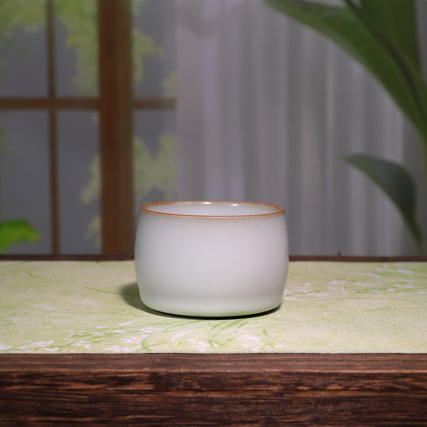 钧瓷炭烧主人杯 臻钧坊李占锋珠茶杯