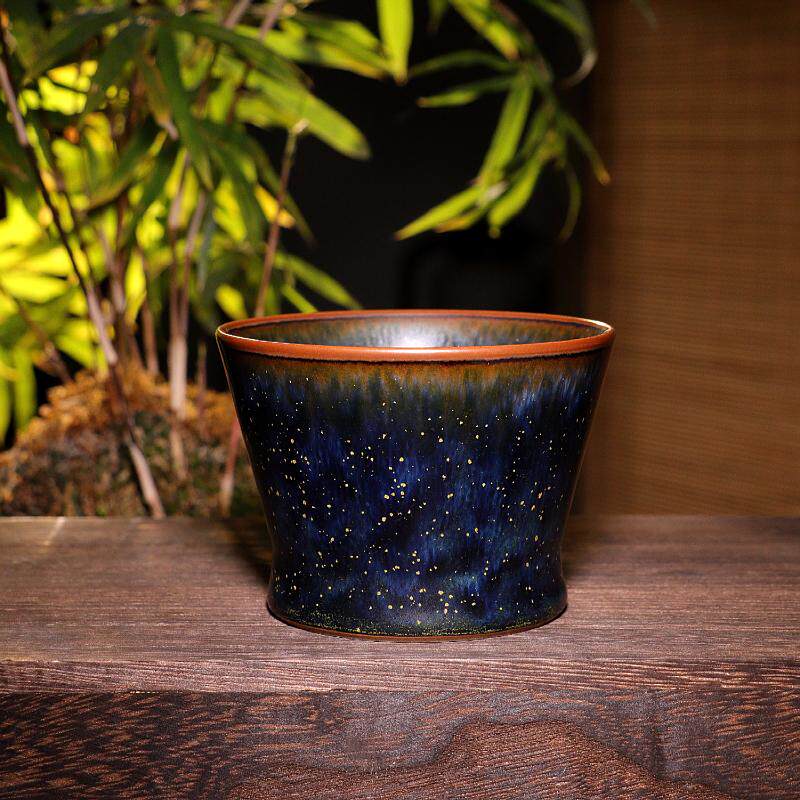 任晓飞可乐杯 星空釉钧瓷手工原矿高温釉茶杯中式窑变茶具礼盒装
