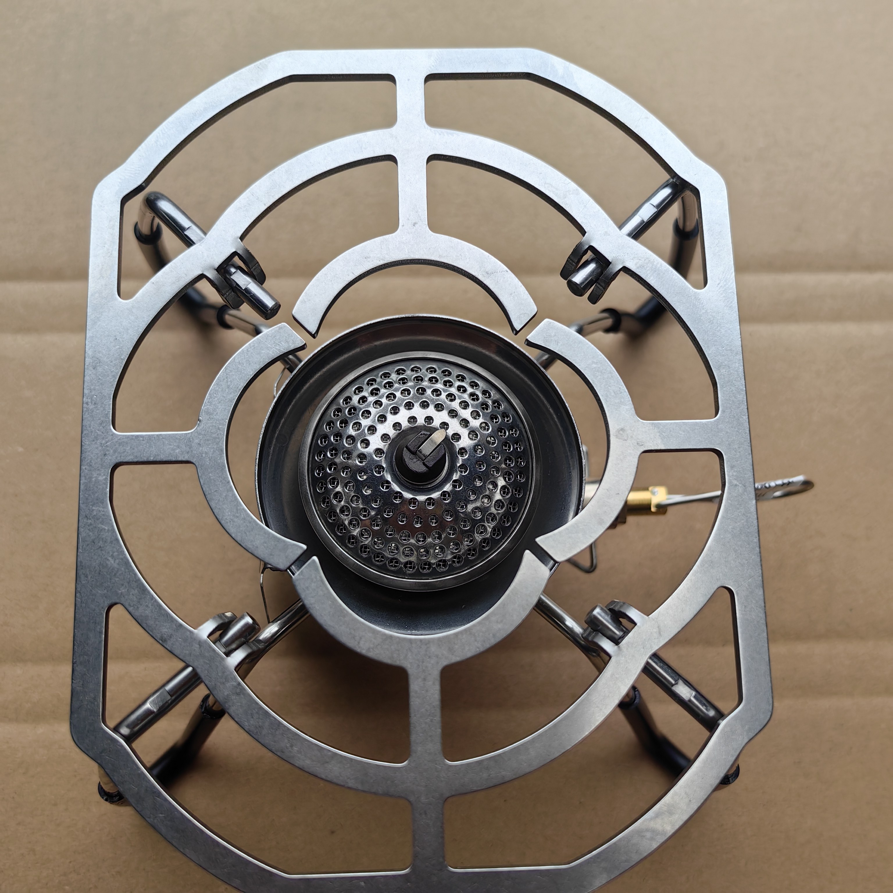 SOTO纯钛固定板户外蜘蛛炉炉架固定架蜘蛛炉通用原创专利产品