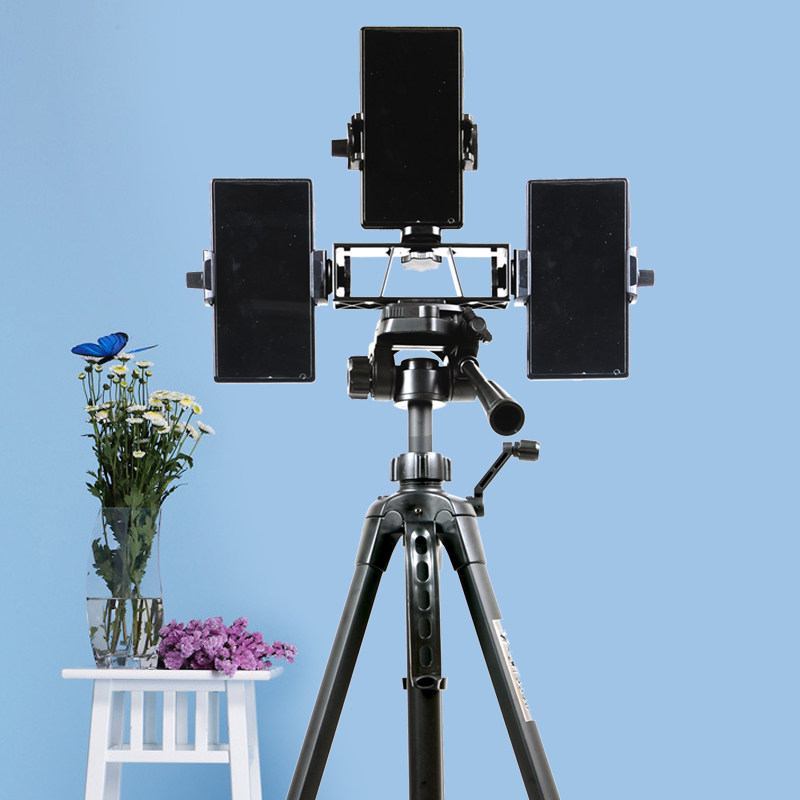 直播三脚架手机支架主播三机位多平台YY 快手 直播设备三角架,3C数码配件,手机支架/手机座,淘宝优惠券,粉丝福利购,淘宝优惠卷