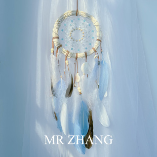 原创捕梦网 清新挂饰梦幻生日礼物少女氛围感房间闺蜜INS 山海