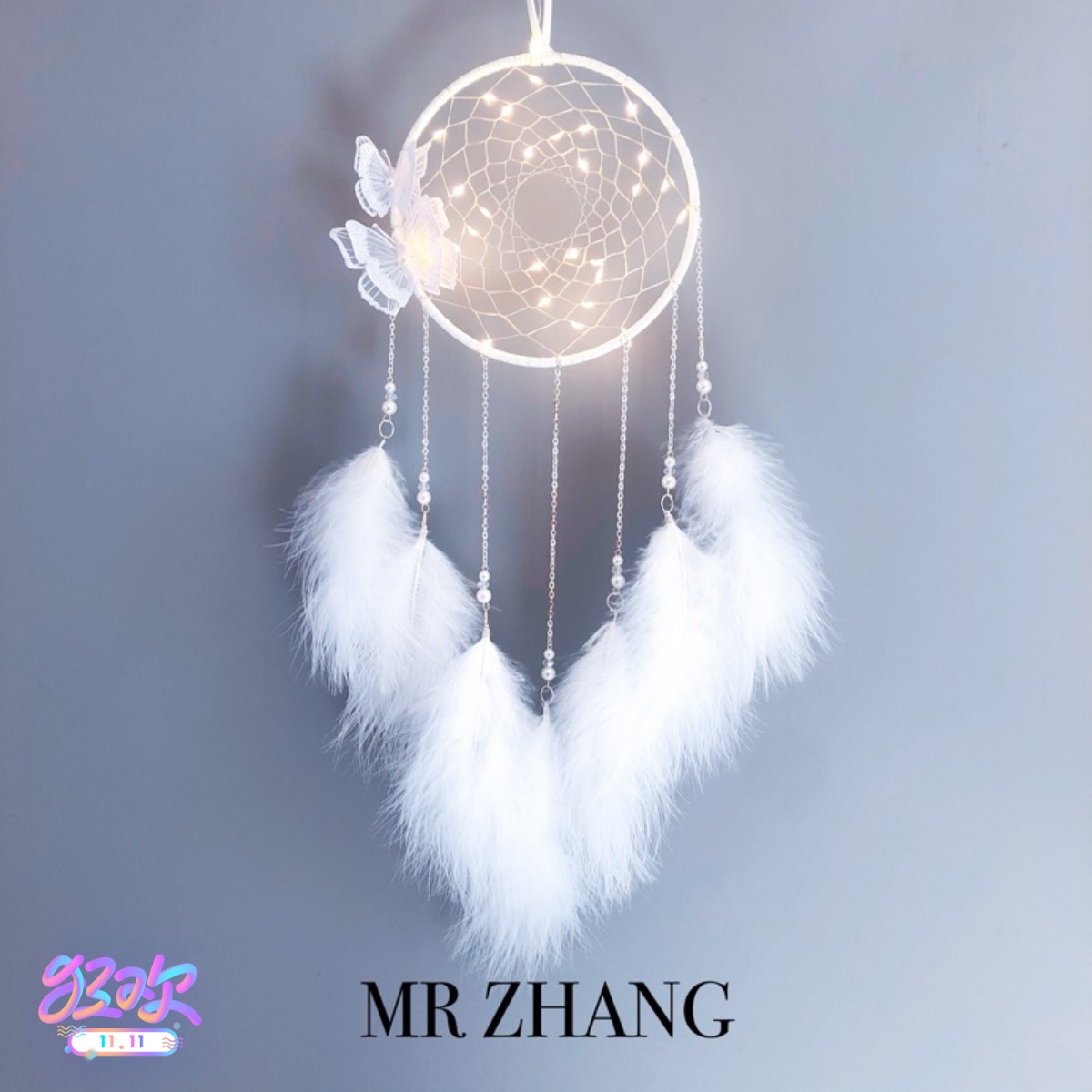 mrzhang原创捕梦网灯文艺小夜灯