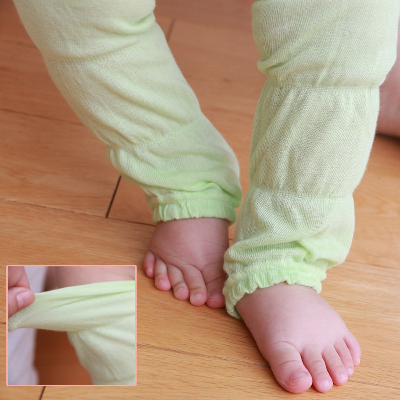 唯品尾货40支精品宝宝袜套 防蚊袜空调袜 6-24M 超薄轻柔 多用途