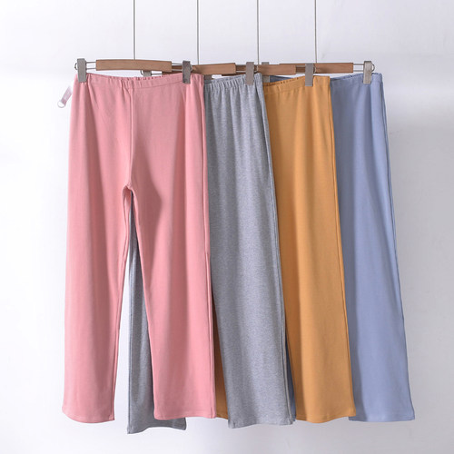 秋冬孕妇裤纯棉加厚可调孕妇裤