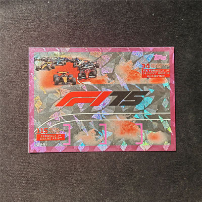 F1方程式赛车手卡法拉利红牛梅奔迈凯伦索博车队队徽Topps游戏卡