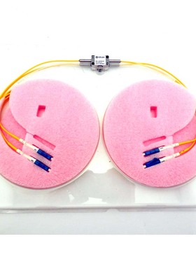 OPLINK双路机械可调光纤衰减器 MVOADUALTDZAB23双芯LC单模接头0-30DB可调原装现货在线可调旋钮式高精度MVOA