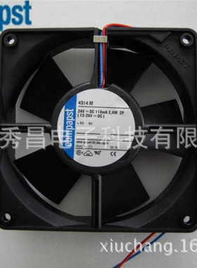 库存现货 4314R 4314-180 原装ebm-papst 24V 210MA 5W 风机风扇