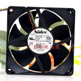12v 0.35a T80T12MS11A7 原装 机箱风扇 8025 07A02 8cm 日本nidec