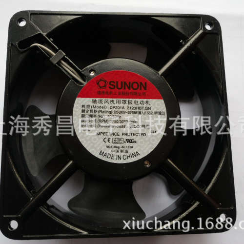现货DP201A 2123HBT.GN台湾SUNON建准风扇 12038 220V 滚珠轴承