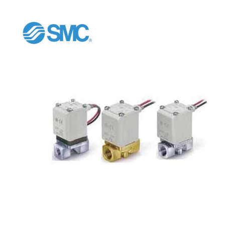 SMC VX21/22/23 系列 直动式2通电磁阀 油用单体 VX213DC
