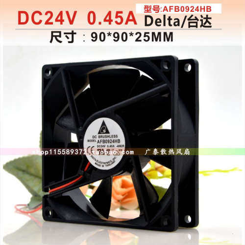 台达 AFB0924SH/VH/HH/HB/H/M AUB0924HH 9025 24V变频器散热风扇