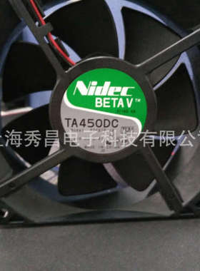 原装日本NidecTA450DC B34978-55 24V 0.41A 12038大风变频器风扇