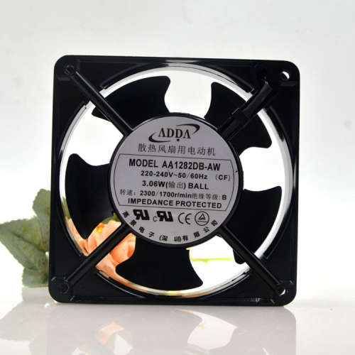 ADDA协禧 AA1282DB-AW 220V 0.06A 12038冰箱 冰柜 散热风扇12cm