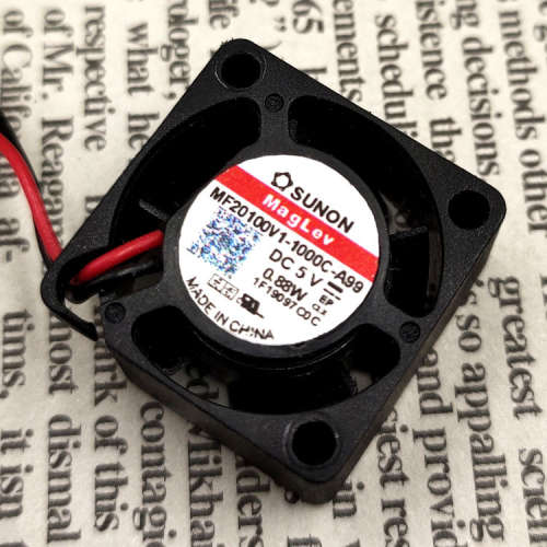 SUNON 建准 2010 MF20100V1-1000C-A99 5V 0.88W 2厘米 轴流风机