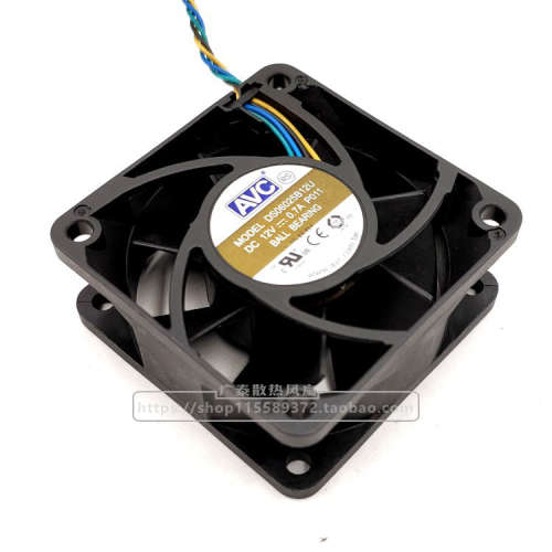 AVC 6025 DS06025B12U 12V 0.7A 6cm/厘米 4线温控 CPU散热风扇
