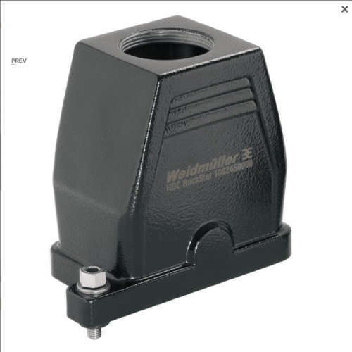 魏德米勒重载外壳黑色HDC IP68 06B TOS 1M25 1082430000