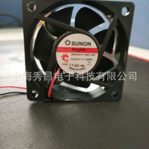 现货提供MB60252V1-000C-A99正品全新SUNON建准6025/24V 1.68W