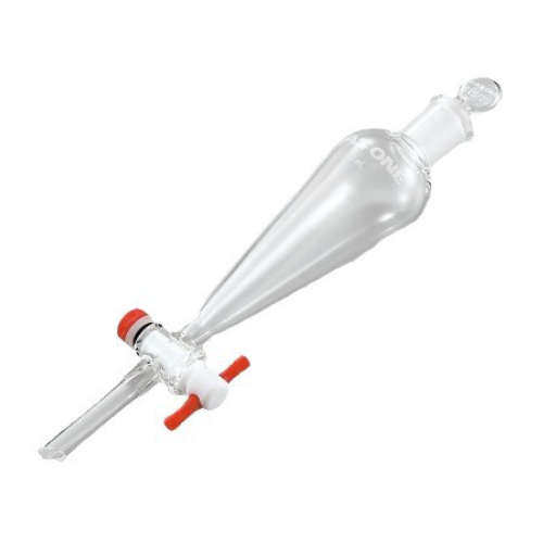 日本 AS ONE 亚速旺 进口 实验使用 7-188-11  PYREX梨型分液漏斗