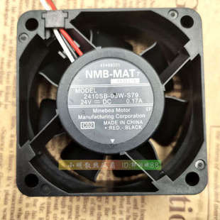 s79 6CM 6025 安川变频器风扇 24v 05w NMB 0.17A静音风扇 2410sb