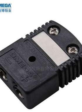 HSTW-J-F热电偶插座美国欧米耐高温连接器接插件J型炉温端子母头