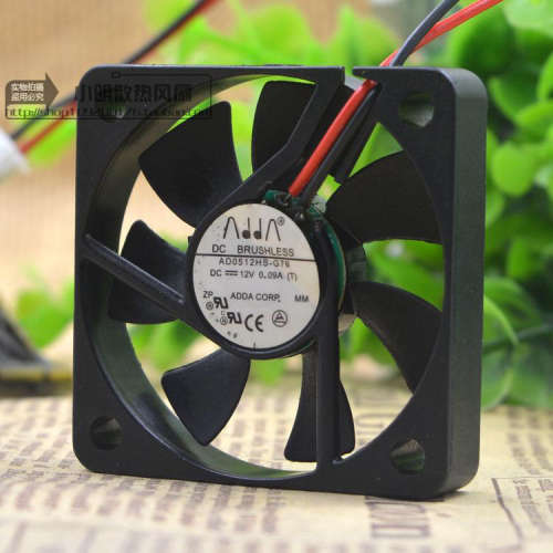 ADDA 5010 12V 0.09A 5CM/厘米 CPU 机箱 静音风扇 AD0512HS-G76